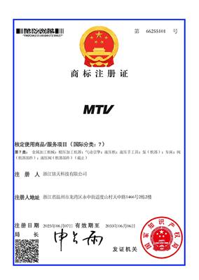 MTV Certificado de marca