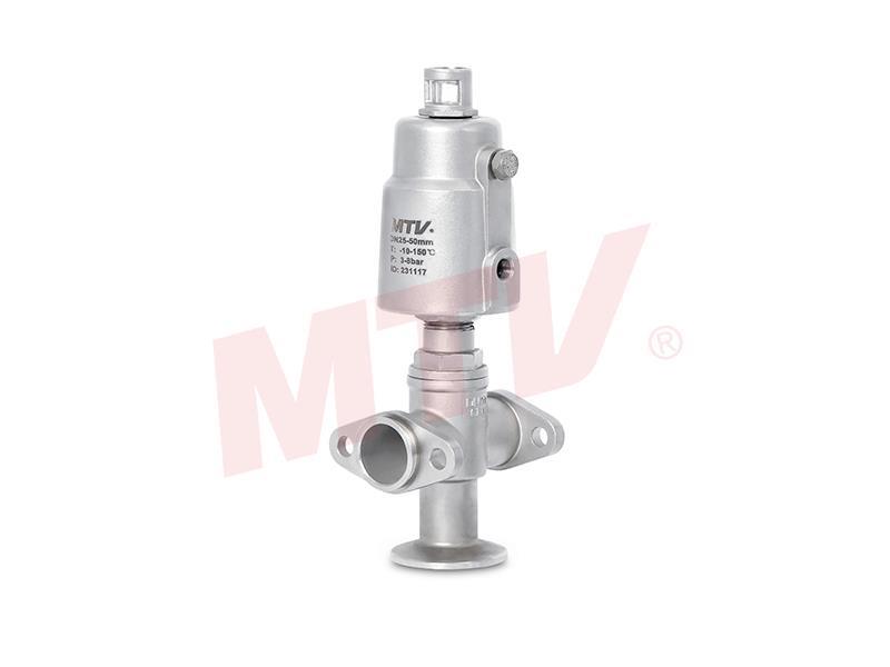 Válvula colectora neumática de triple abrazadera serie 302