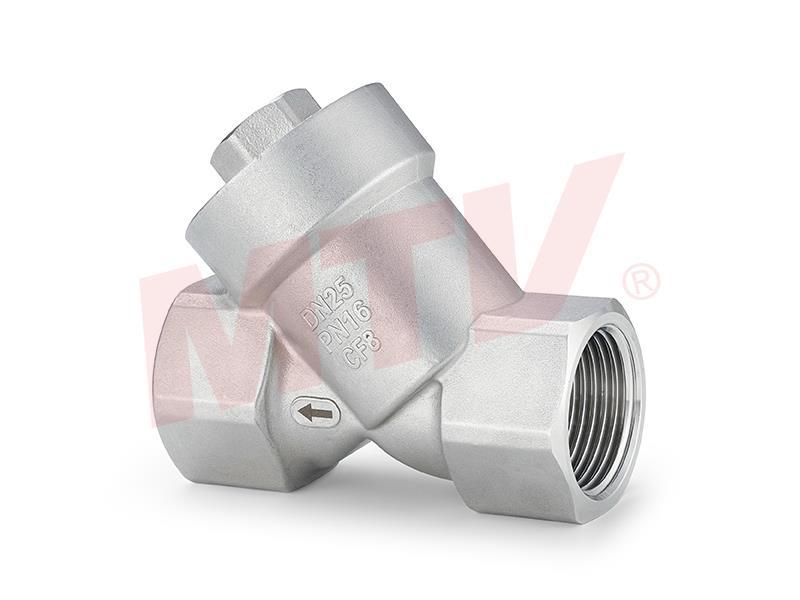 805 Series Y-Spring Threaded Check Valve 