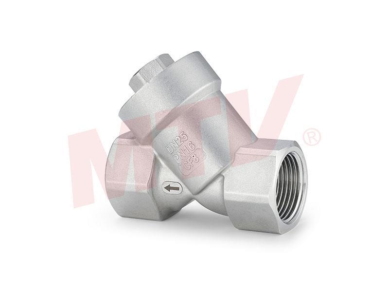 811 Series Y-Spring Threaded Check Valve 