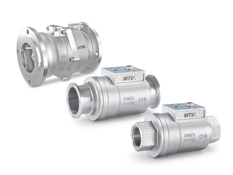 Válvula coaxial neumática